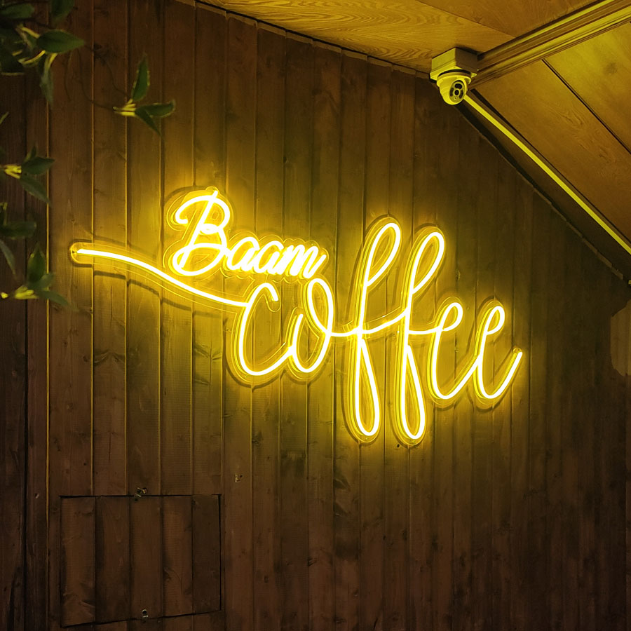 تابلو نئون کافه